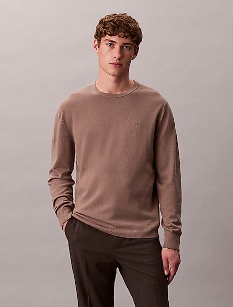 Calvin Klein Strickpullover LS 100% MERINO günstig online kaufen