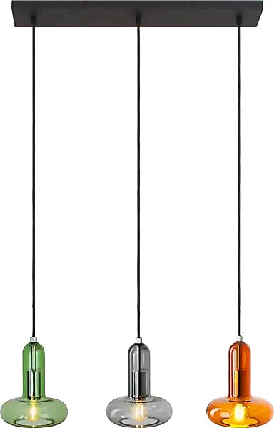 ECO-LIGHT Pendelleuchte »Perseus«, 3 flammig, Leuchtmittel E14   ohne Leuch günstig online kaufen