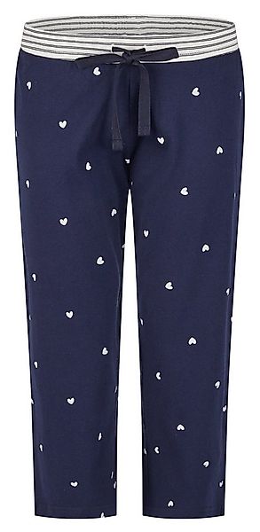 By Louise Pyjamahose Damen Schlafanzughose Capri Länge (1-tlg) Baumwolle günstig online kaufen