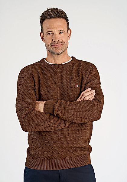 BISON Strickpullover "BISON Strickpullover" günstig online kaufen