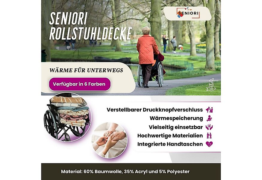 Outdoordecke Rollstuhldecke DECKE für ROLLSTUHL Beindecke Rollstuhlfahrer K günstig online kaufen