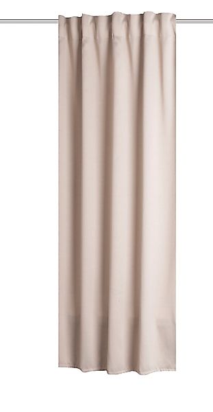 Home Basics Vorhang BLACKY, Multifunktionsband (1 günstig online kaufen