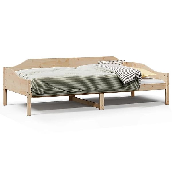 vidaXL Bett, Massivholzbett ohne Matratze 90x200 Kiefernholz günstig online kaufen