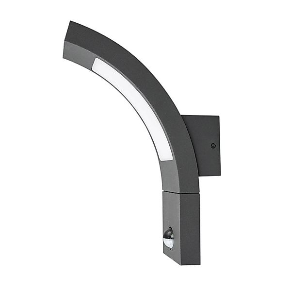 Lucande LED Wandleuchte Außen Juvia 9619127 mit Bewegungsmelder Spritzwasse günstig online kaufen