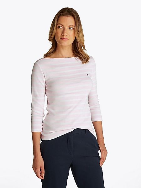 Tommy Hilfiger 3/4-Arm-Shirt NEW CODY BOAT-NECK Baumwolle, U-Boot-Ausschnit günstig online kaufen