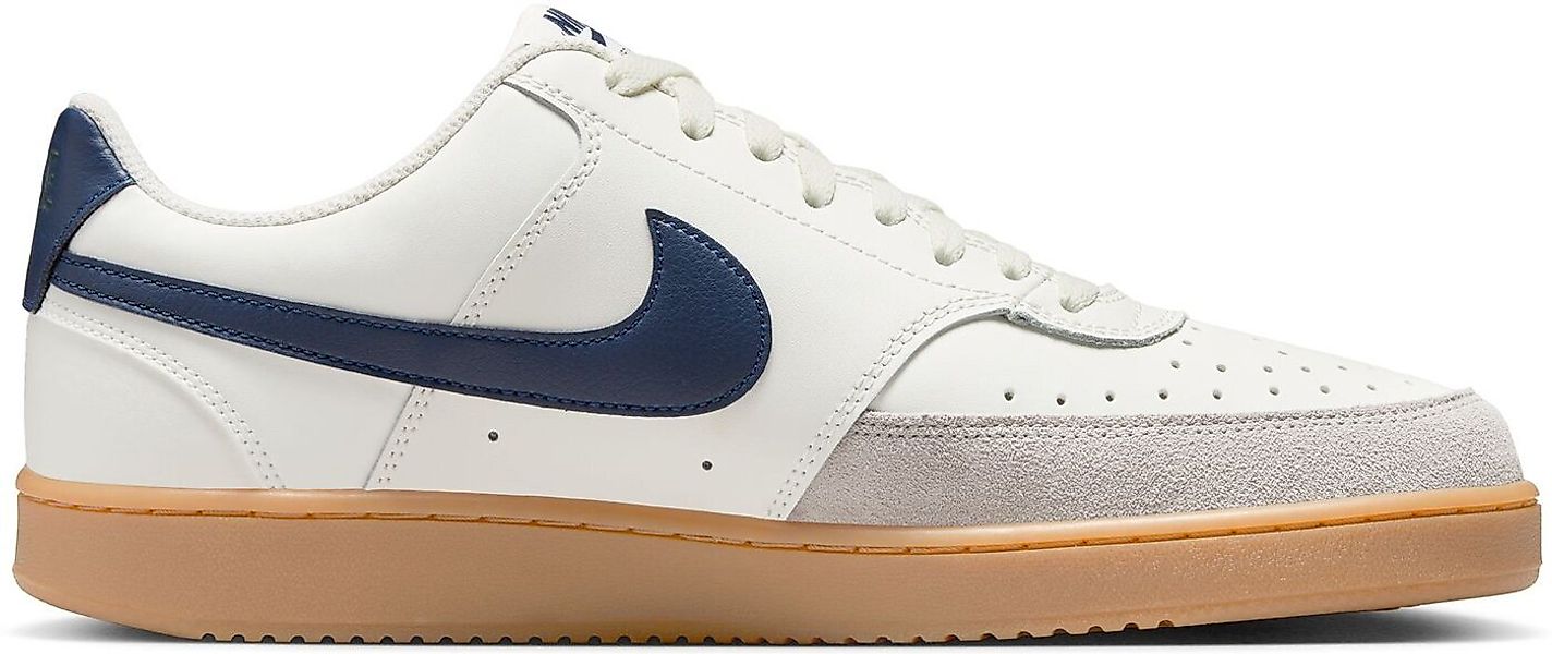 Nike NIKE COURT VISION LO TRK3 SAIL/MIDNIGHT NAVY-GUM LIGHT B Sneaker günstig online kaufen