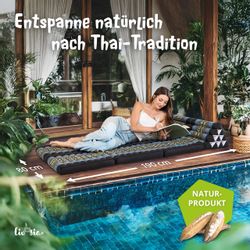 livasia Sitzsack Thaikissen XXL breit, vegan günstig online kaufen