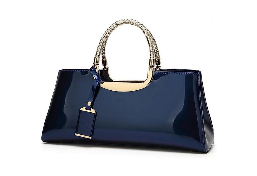 LuxusKollektion Handtasche Damen Handtasche aus PU-Lackleder Henkeltasche S günstig online kaufen