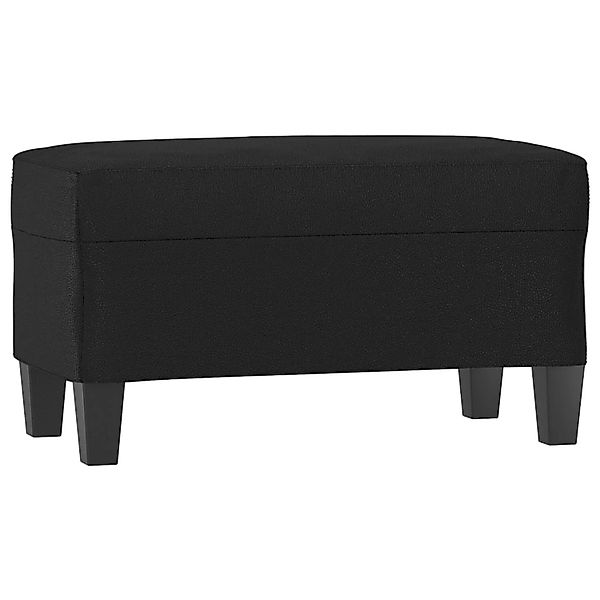 vidaXL Sitzbank Schwarz 70x35x41 cm Kunstleder 349439 günstig online kaufen