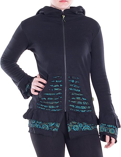 Vishes Kapuzensweatjacke Übergangsjacke aus Baumwolle mit Kapuze, weiten Är günstig online kaufen