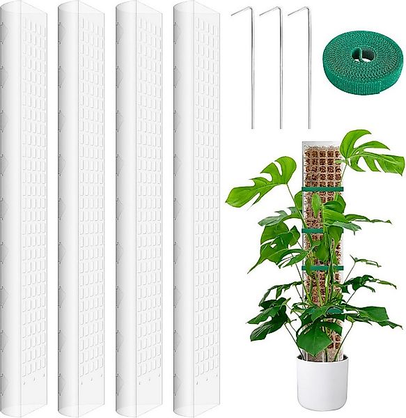 Kaket Rankhilfe Moosstab Rankhilfe für Monstera Stapelbare Transparent Rank günstig online kaufen