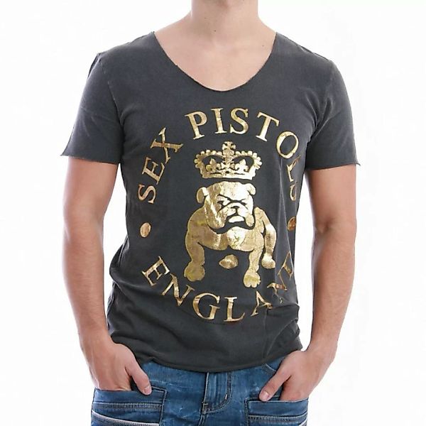 Amplified T-Shirt Men - BULL DOG - Charcoal günstig online kaufen