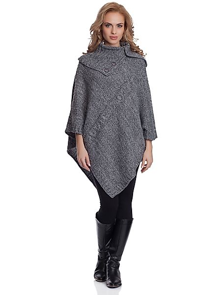 Merry Style Strickponcho Damen Poncho 2V3T1 günstig online kaufen