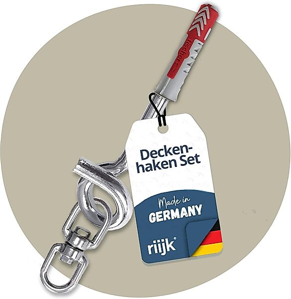 riijk Schraubhaken Wandhaken Hängesessel mit Drehwirbel günstig online kaufen