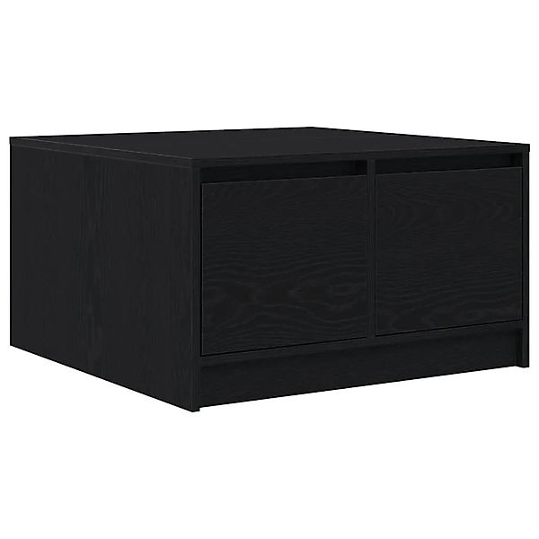 vidaXL Couchtisch mit Schubladen Schwarz Eichen-Optik 70,5x70x40 cm 3328409 günstig online kaufen