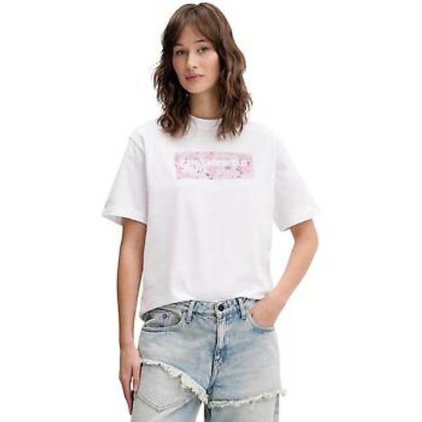 Karl Lagerfeld  T-Shirt KLJ Reg Floral Logo Tee B2W17071 günstig online kaufen