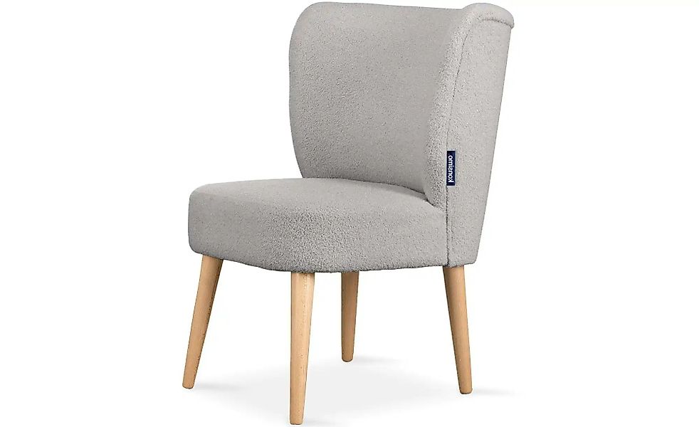 KONSIMO Sessel  Appa ¦ grau ¦ Maße (cm): B: 63 H: 89 Polstermöbel > Sessel günstig online kaufen