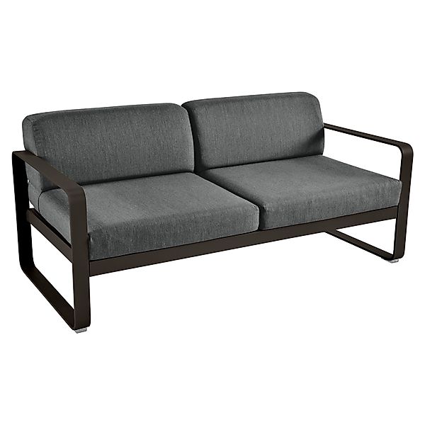 Bellevie Lounge-Sofa 2-Sitzer E3 Tonka A3 Graphitgrau günstig online kaufen