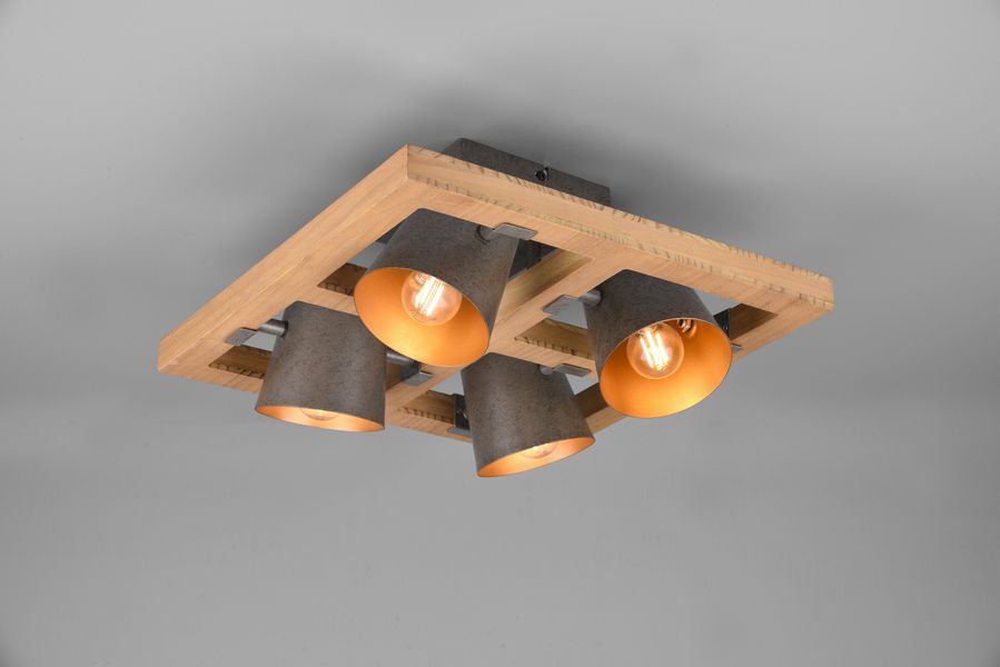 TRIO Leuchten Deckenleuchte Bell, Leuchtmittel wechselbar, günstig online kaufen