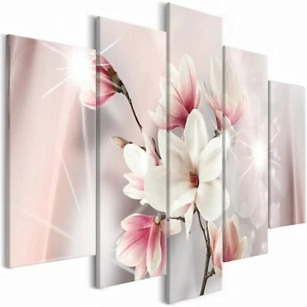 artgeist Wandbild Dazzling Magnolias (5 Parts) Wide weiß-kombi Gr. 200 x 10 günstig online kaufen