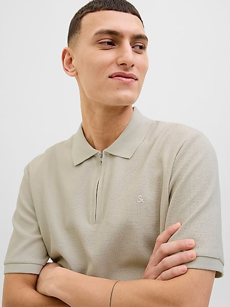 Jack & Jones Poloshirt "JJEAUSTIN ZIP POLO SS NOOS" günstig online kaufen