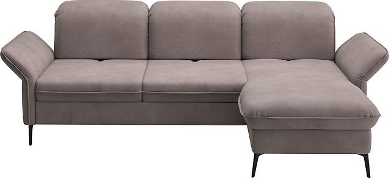 sit&more Ecksofa Emely, mit Sitztiefenverstellung optional mit Bettfunktion günstig online kaufen