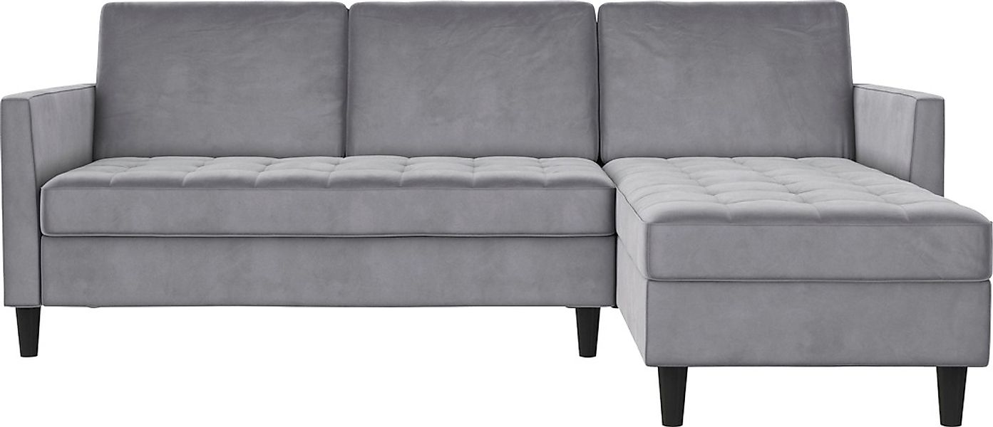 Dorel Home Ecksofa »Presley, L-Form,«, Ecksofa mit Bett-Funktion und Staura günstig online kaufen