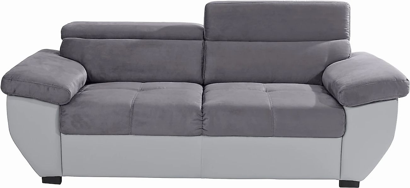COTTA 2,5-Sitzer "Speedway", Big-Sofa mit Kopfteilverstellung günstig online kaufen