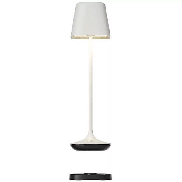 LED Akku Tischleuchte RGBW Capri in Weiß 2x 1,25W 225lm IP54 günstig online kaufen