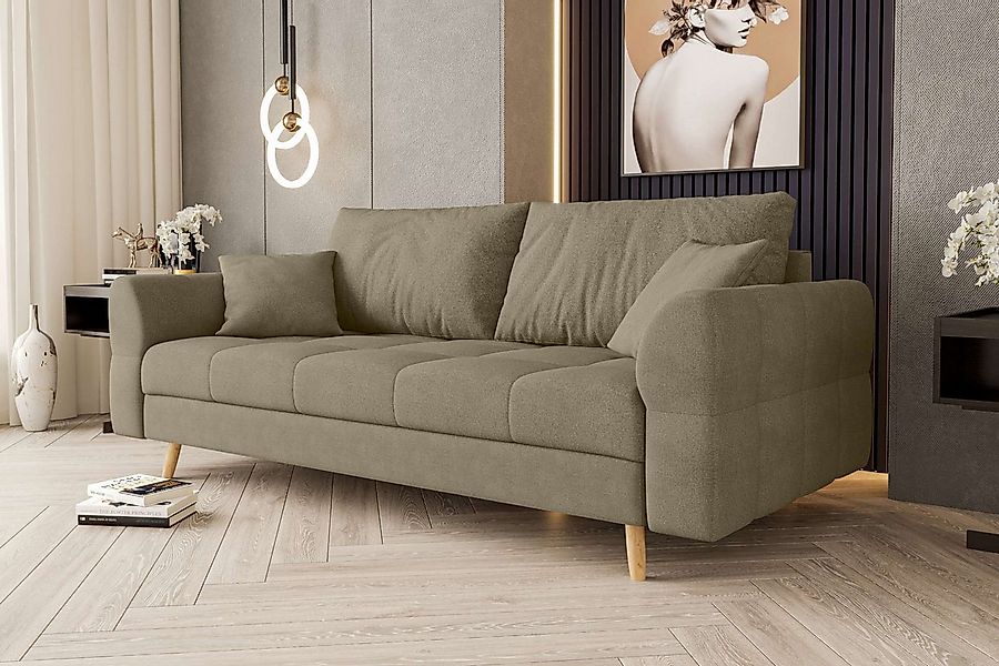 99rooms 2-Sitzer Bello, Sofa, 2-Sitzer Sofa, mit Rundumbezug, 2 Zier- und 2 günstig online kaufen