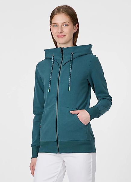 Ragwear Sweatjacke "NESKIA ZIP B" Dünne Baumwollmischung, innen brushed mit günstig online kaufen