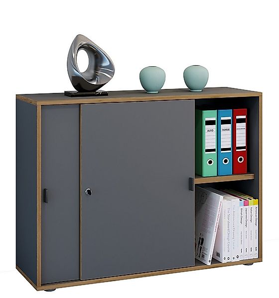 VCM Aktenschrank Büroschrank Aktenschrank Schiebetüren Salia 2fach günstig online kaufen