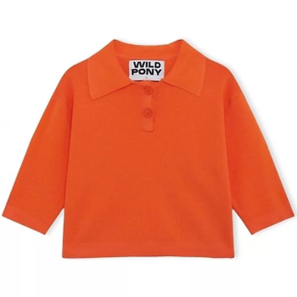 Wild Pony  Pullover Knit 10604 - Orange günstig online kaufen