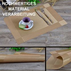 HAUSS SPOLE Platzset 6-Platzset PVC Platzdecken, günstig online kaufen