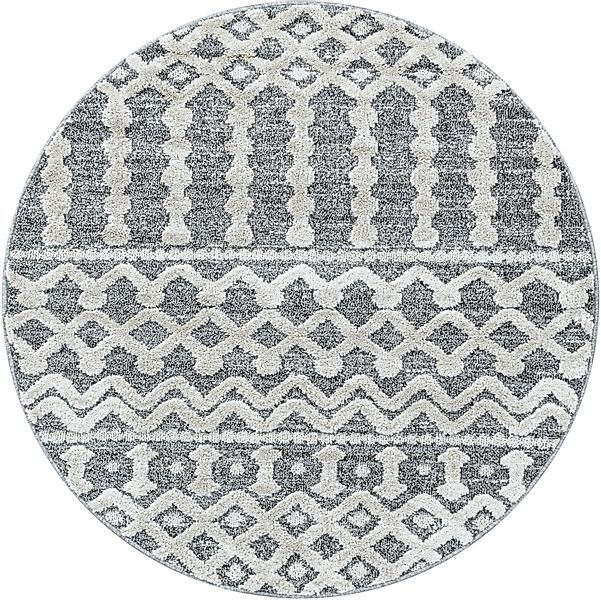 Ayyildiz Teppiche Teppich »PISA 4710«, rund, 20 mm Höhe, auch rechteckig, H günstig online kaufen