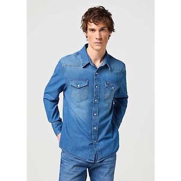 Wrangler  Hemdbluse 112341913 27MW-ICON MID STONE MEDIUM günstig online kaufen