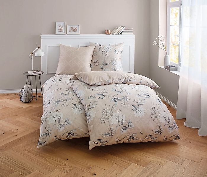 Kleine Wolke Wendebettwäsche Kessia, Mako-Satin, 2 günstig online kaufen