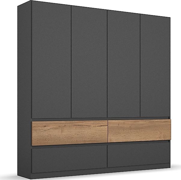 rauch Drehtürenschrank "Winnipeg", grifflose Front, Schubkästen m. Griffmul günstig online kaufen