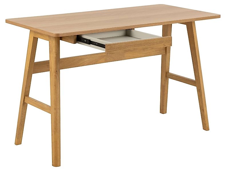 ACTONA GROUP Schreibtisch "Barnett" Schreibtisch, Schublade matt Eiche Lack günstig online kaufen