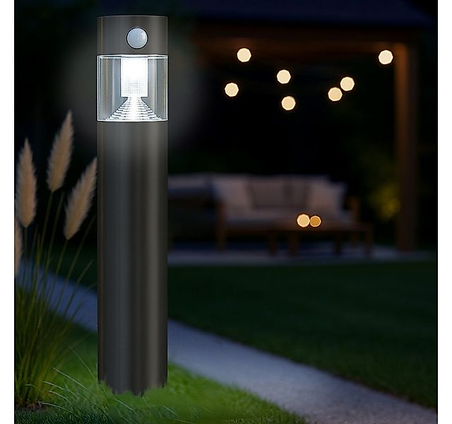 MeLiTec LED Solarleuchte Solar-Gartenleuchte, SO31, Tageslichtweiß, Edelsta günstig online kaufen