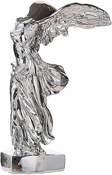 GILDE Dekofigur "Skulptur Engel David silberfarben H. 33 cm" günstig online kaufen