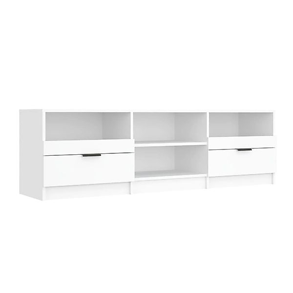 vidaXL TV-Schrank Weiß 150x33,5x45 cm Holzwerkstoff 811457 günstig online kaufen