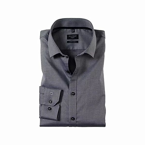 OLYMP Langarmhemd schwarz regular fit (1-tlg) günstig online kaufen