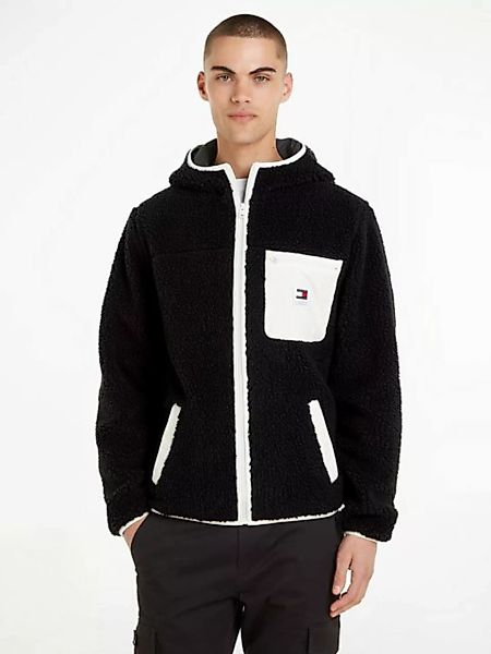 Tommy Jeans Fleecejacke "TJM REG TEDDY ZIP TRU EXT", mit Kapuze günstig online kaufen