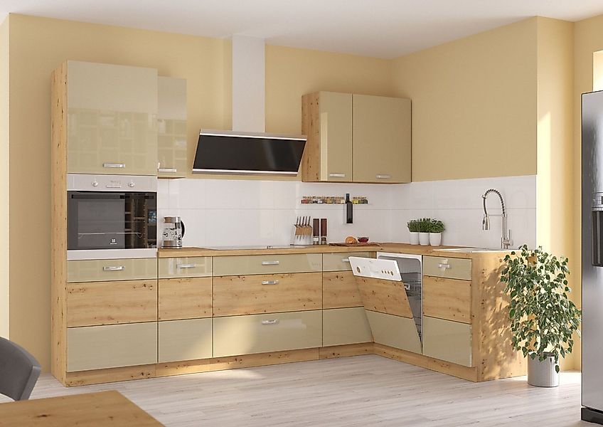 Küchen-Preisbombe Winkelküche Artisan 285x170 cm Küche Küchenzeile Küchenbl günstig online kaufen