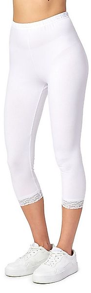 Merry Style Leggings Damen 3/4 Capri Hose MS10-224 (1-tlg) aus Baumwolle mi günstig online kaufen