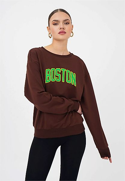 freshlions Sweatshirt Boston mit coolem Schriftzug günstig online kaufen