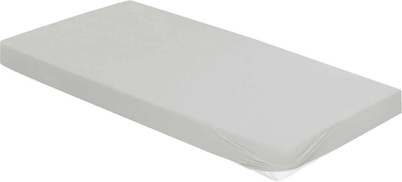 BIERBAUM Spannbettlaken Jersey, Jersey, Gummizug: rundum, (1 Stück), 95 % B günstig online kaufen