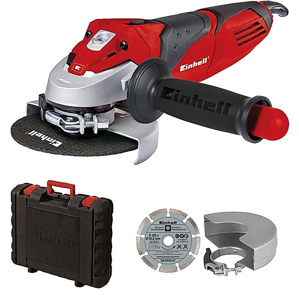 Einhell Winkelschleifer TE-AG 125/750 Kit, max. 12000 U/min, inkl. Koffer f günstig online kaufen