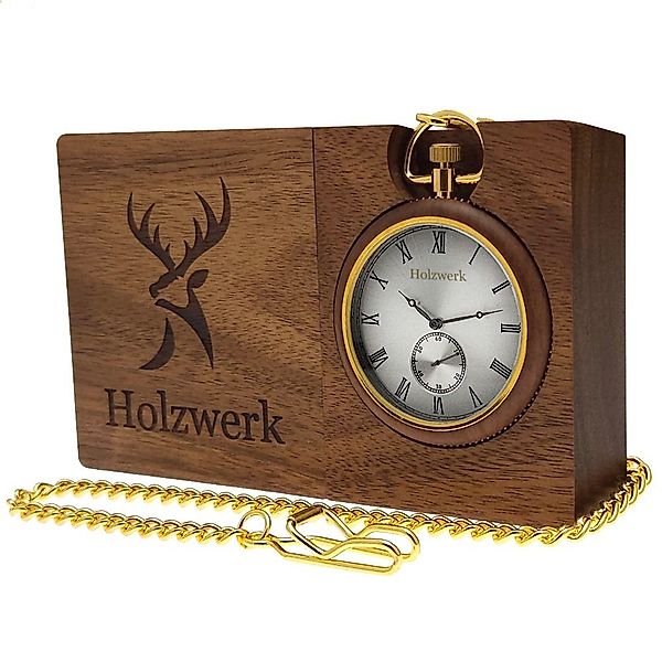 Holzwerk Taschenuhr HANNOVER 2 in 1 günstig online kaufen